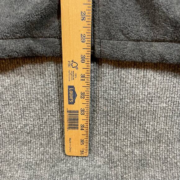 Columbia Fleece Full Zip Sweater Men's XXL Gray Outdoors Casual Activewear - Picture 7 of 10